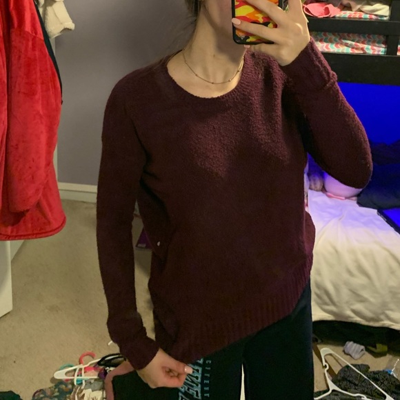 Burgundy Sweater - Picture 3 of 3